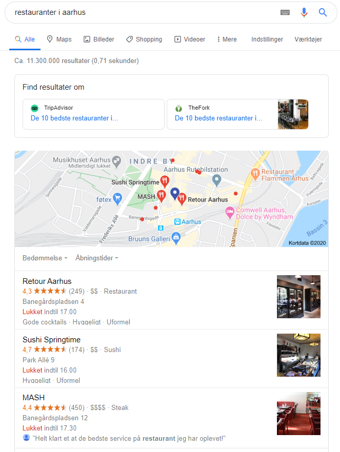 GMB (Google My Business)