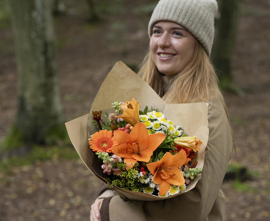Behind the scenes: Efterårs videoshoot med FLOWR på Moesgaard Strand